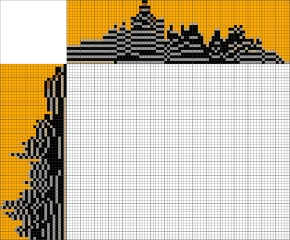 No Difficulty Nonogram - Мандалорец