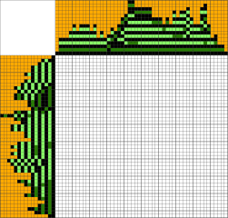 No Difficulty Nonogram - Cabbagepult PVZ 2