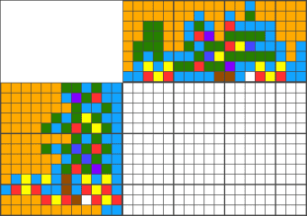 Easy Nonogram - Ёлка