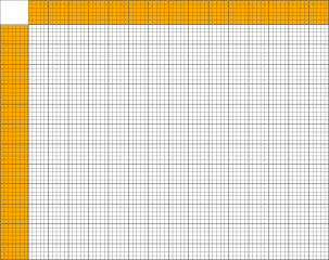 Medium Nonogram - Обезьян