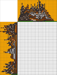 No Difficulty Nonogram - Котейка в костюмчике 2