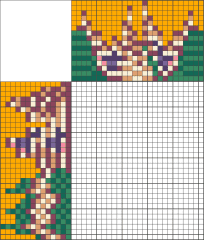 Medium Nonogram - Жирафик