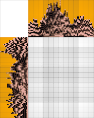 No Difficulty Nonogram - Ели мясо мужики!