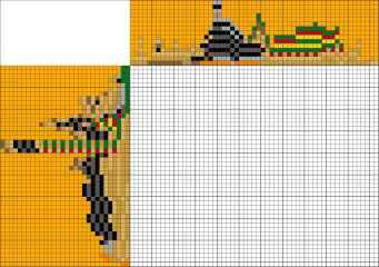 Легкий Японський кроссворд - 24 сентября - День караванщика