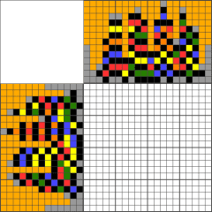 No Difficulty Nonogram - Кубик рубика