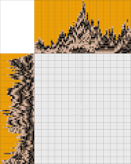 No Difficulty Nonogram - Когда зовет природа.