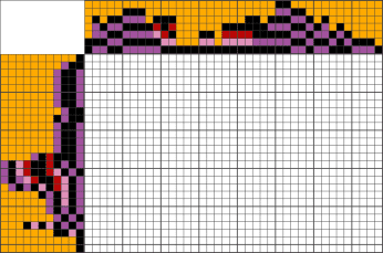 No Difficulty Nonogram - Загадка ночной матрицы