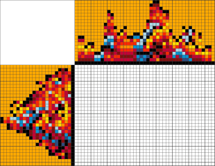 No Difficulty Nonogram - Рыбка Немо