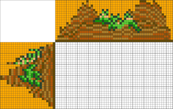 Medium Nonogram - Лягушонок в лодке