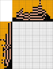 Нема складності Японський кроссворд - Вусач
