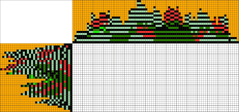 No Difficulty Nonogram - Spring Bean PVZ 2