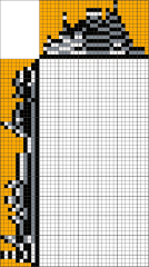 No Difficulty Nonogram - Simon`s cat