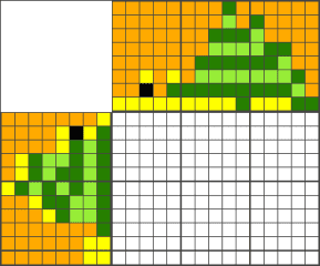 No Difficulty Nonogram - Черепашка