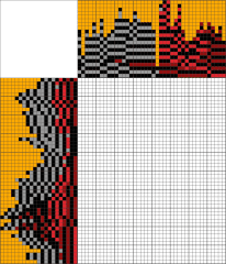 No Difficulty Nonogram - Враг в отражении