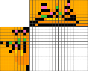 No Difficulty Nonogram - Рыжий котёнок