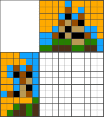 No Difficulty Nonogram - Лягушка