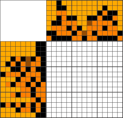 No Difficulty Nonogram - Бабочка
