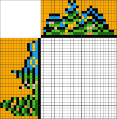 No Difficulty Nonogram - Лягушка