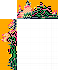 No Difficulty Nonogram - Ralsei made you a cake!