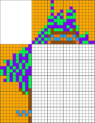 No Difficulty Nonogram - Букет сирени