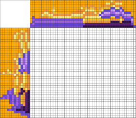 Medium Nonogram - Місяць в хмарах